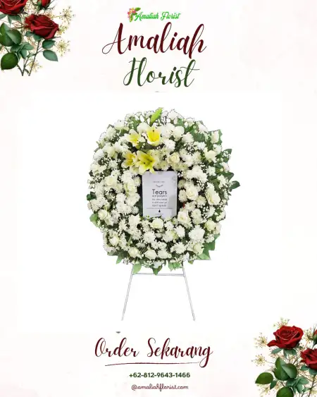 Krans Bunga Duka Dasan Agung Baru