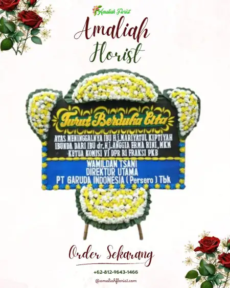 Papan Bunga Duka Dasan Agung Baru