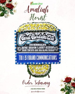 Papan Bunga Duka di Dasan Agung Baru